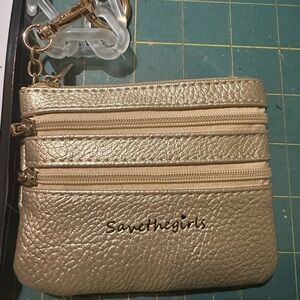 Save the Girls Clip n Go Phone Accessory with zippered pouch